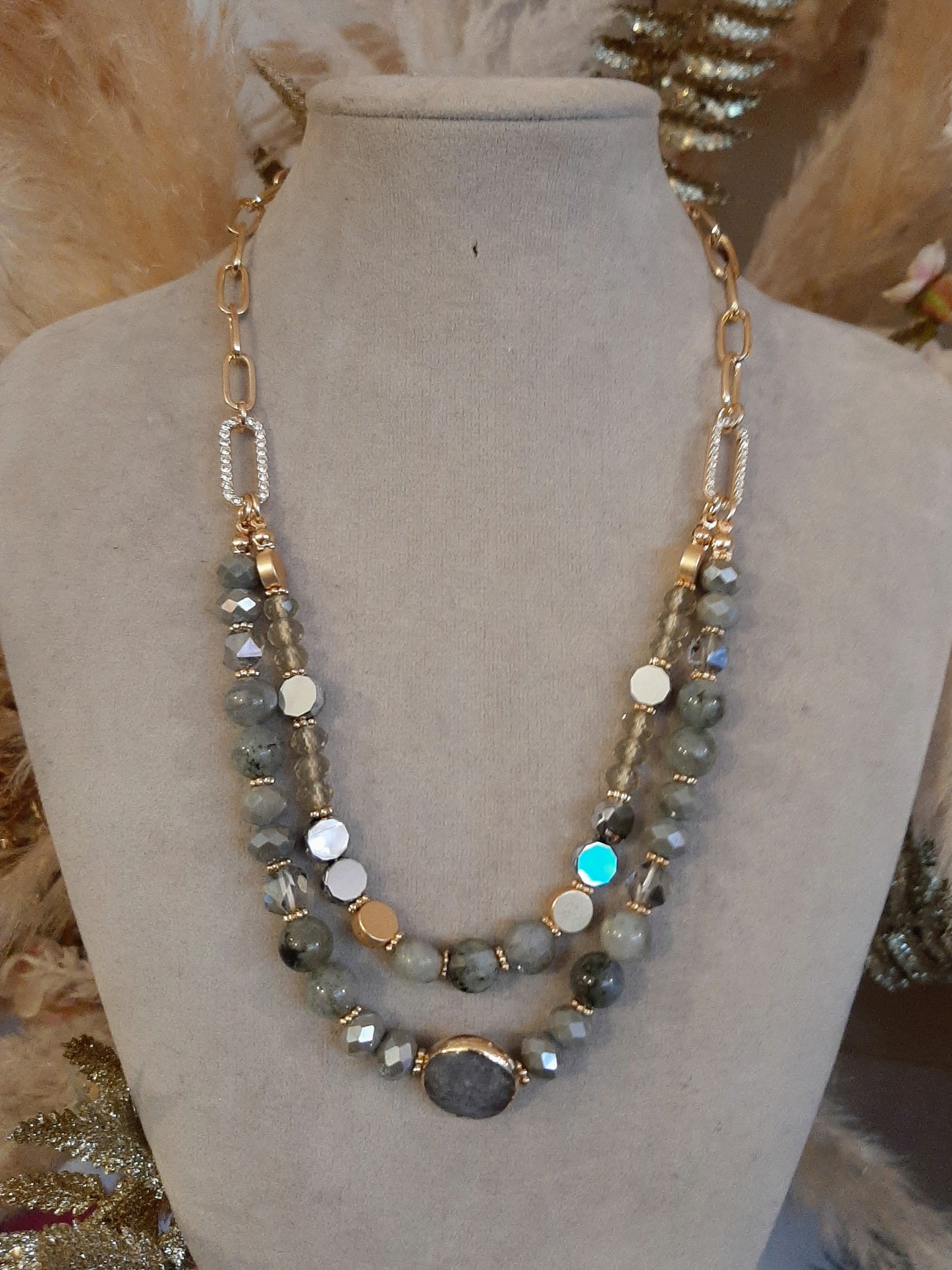 Multi-Layer Natural Stones & Crystals