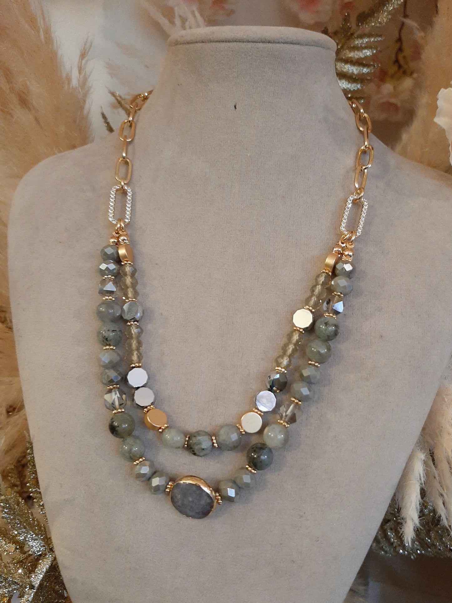 Multi-Layer Natural Stones & Crystals