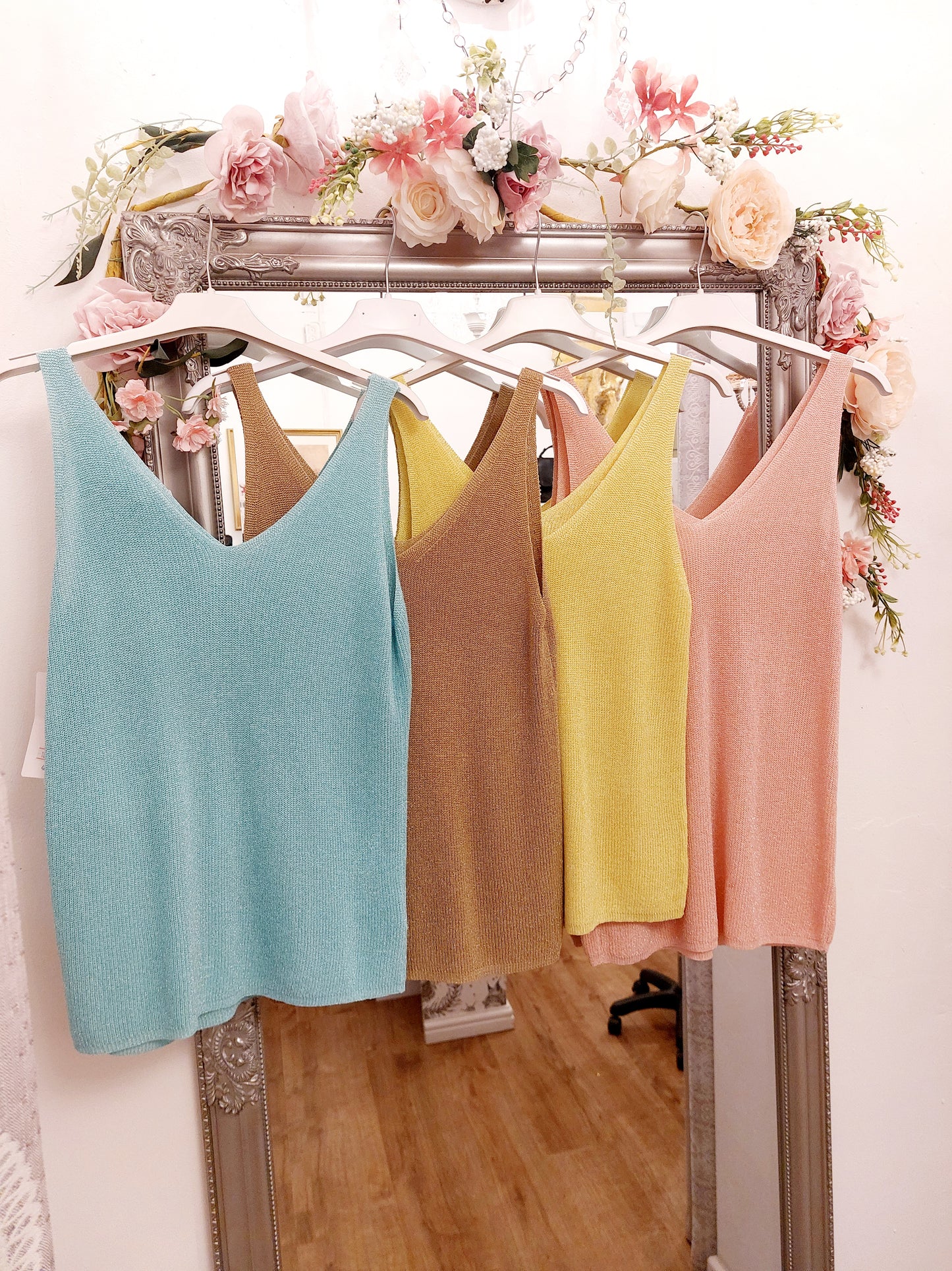 Sparkle Vests 8-16 various Colours