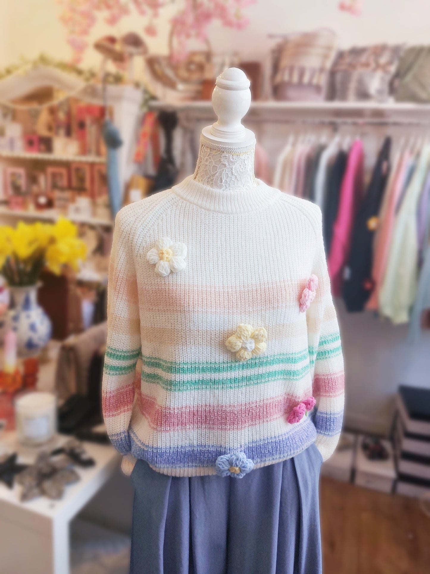 3D DAISY Soft Knit Jumper 10-18
