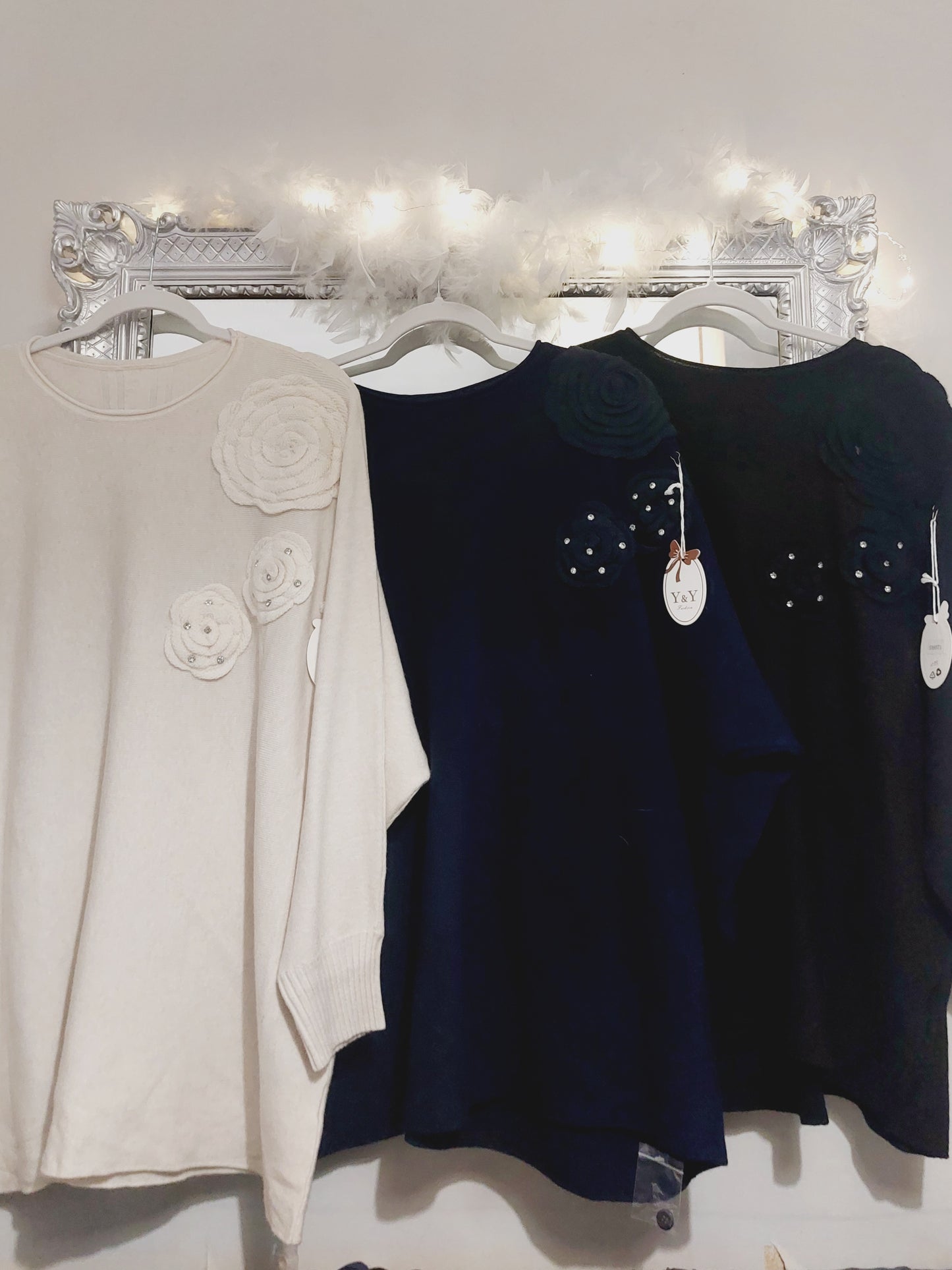 Rose Bud Diamante Jumper 14-22