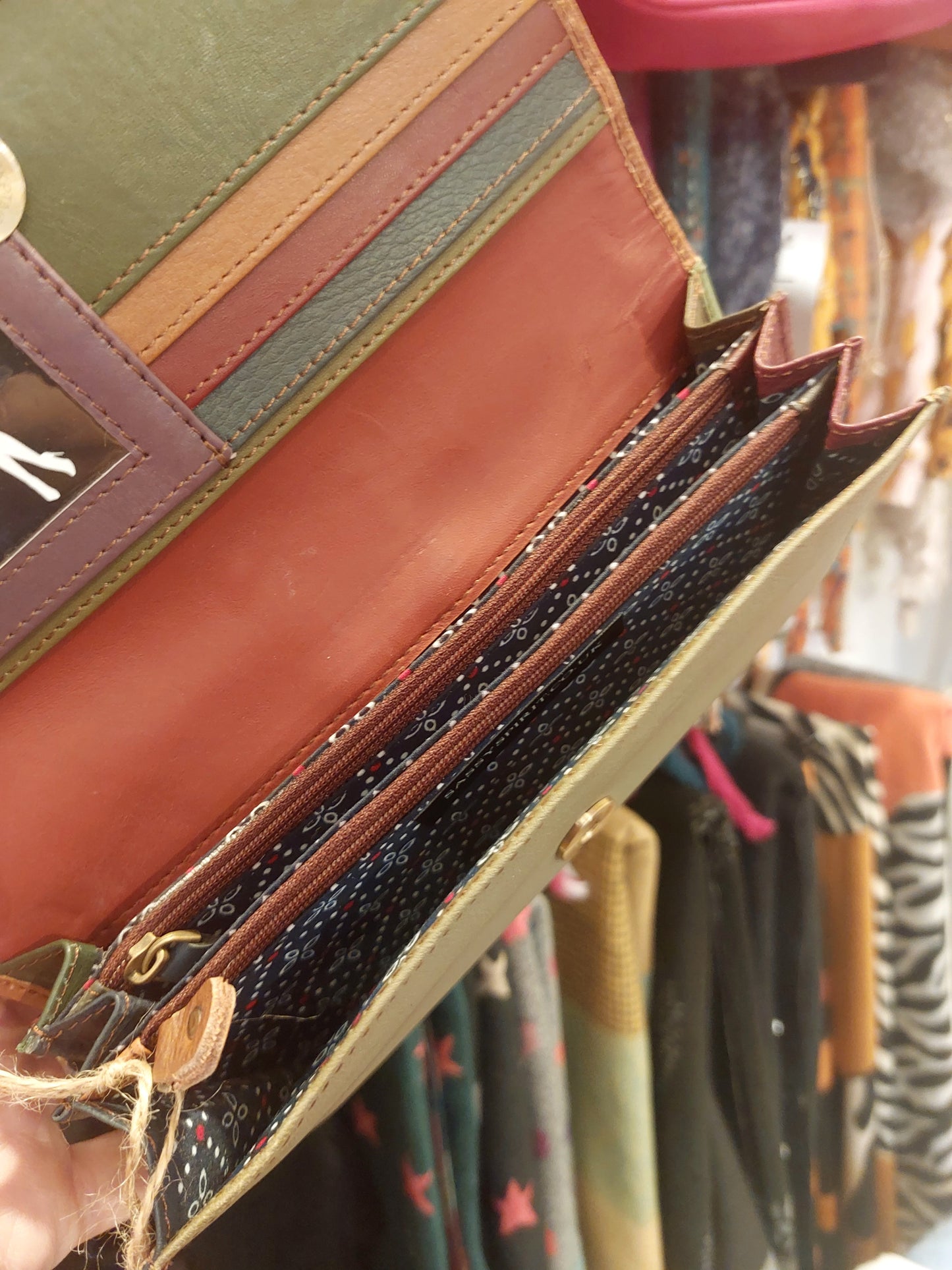 Advika- Purse-Hand made Recycled leather purse