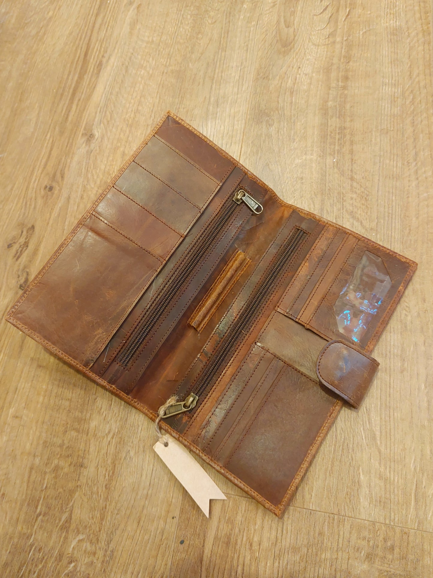 Priya-Hand made Recycled Leather Personal Organiser