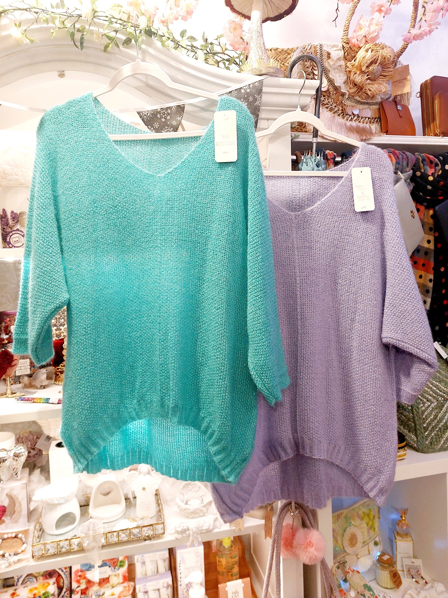 Fluffy 3/4 Sleeve Jumper 10-18/20