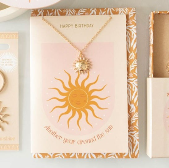 Sun Birthday Card Gift