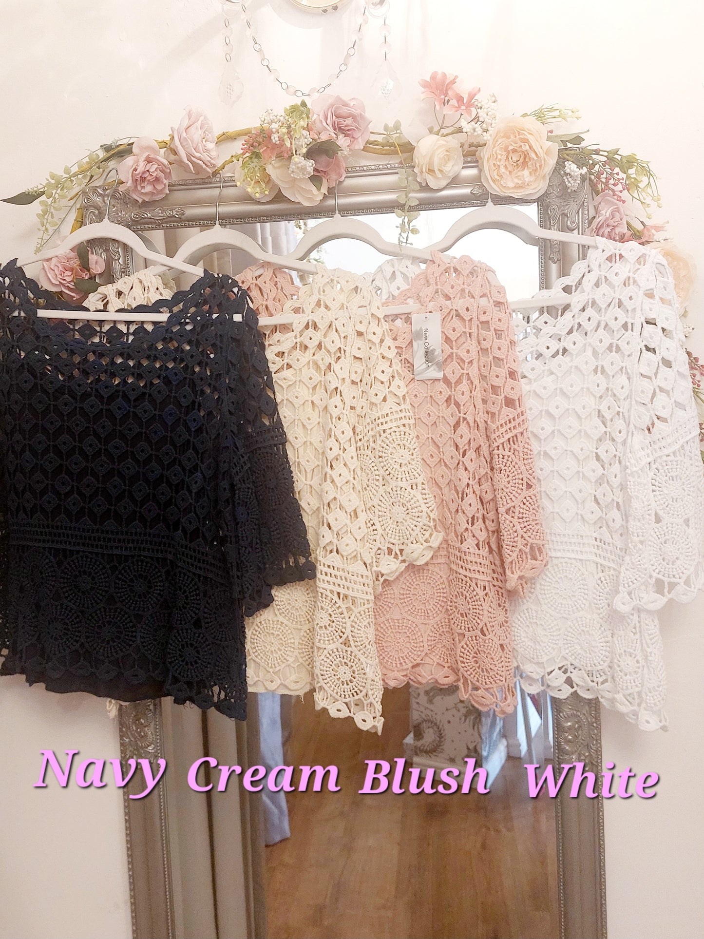 The Iris Crochet Top Size 8-16/18