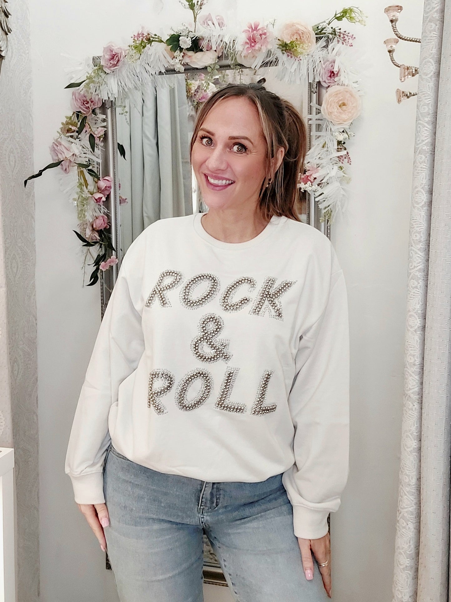 Rock 'N' Roll Embellished Jumper- 8-18 Various sizes