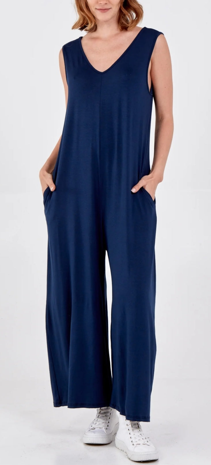 Jersey Jumpsuit-Khaki 10-18