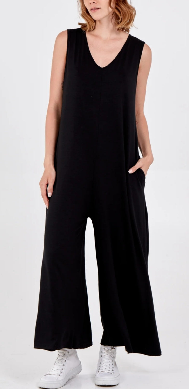 Jersey Jumpsuit-Khaki 10-18