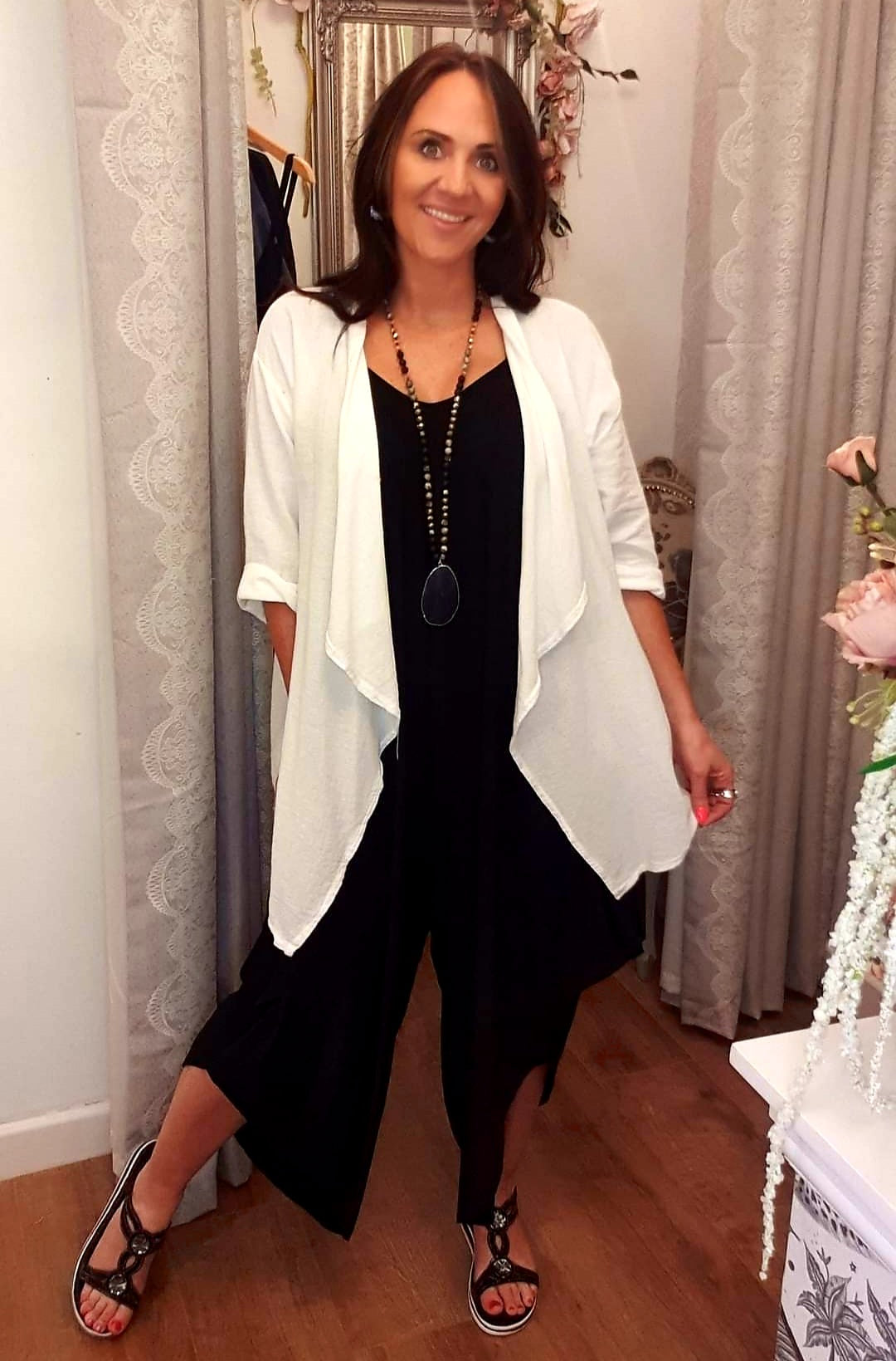 Harem Spaghetti Jumpsuit 8-18