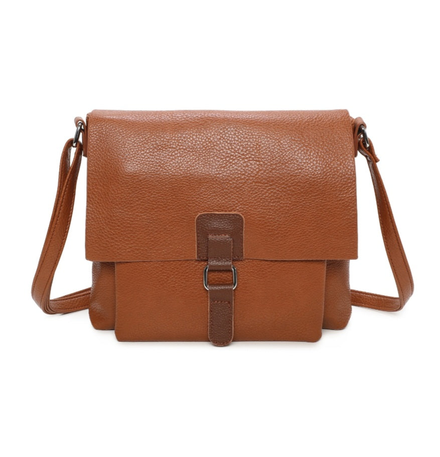 DOUBLE COMPARTMENT Satchel Bag-Various Colours