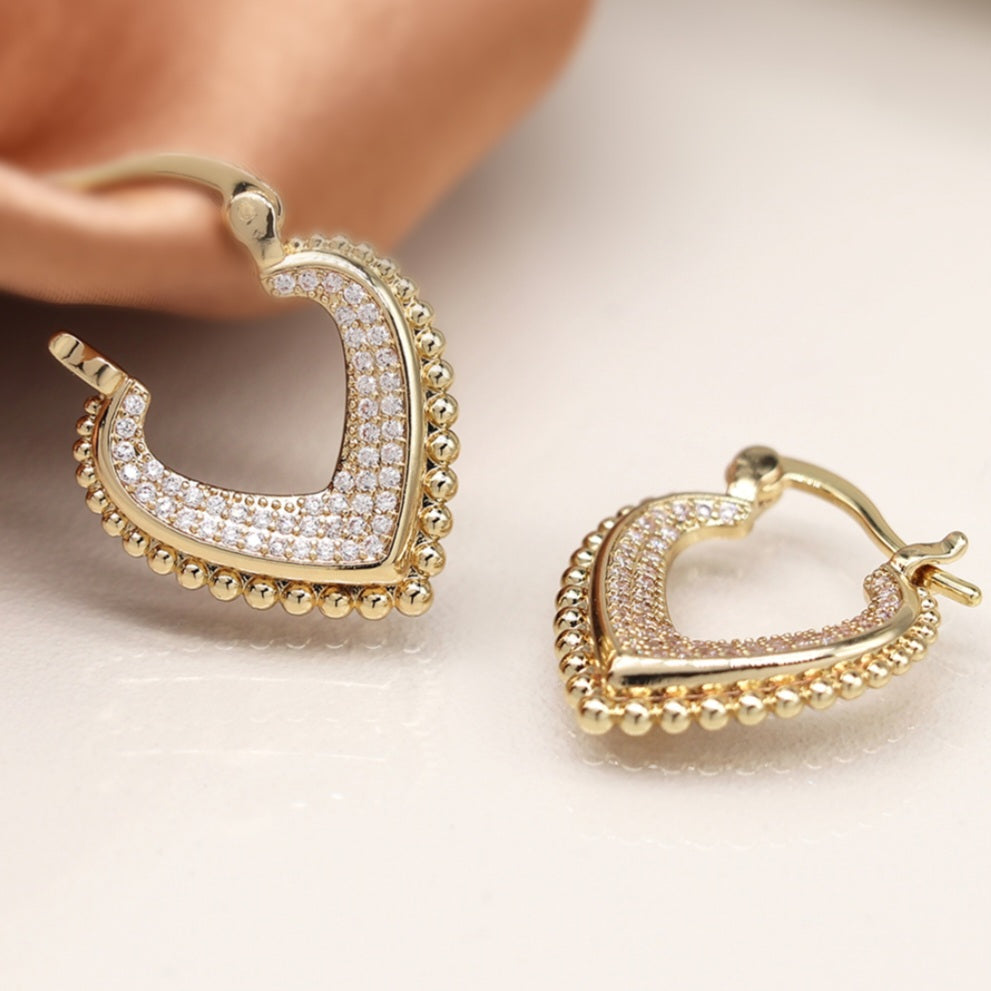 POM Peace of Mind Crystal Earrings