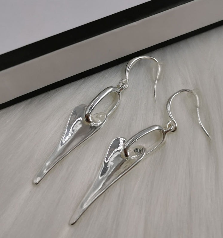 Hammed Love Heart Earrings