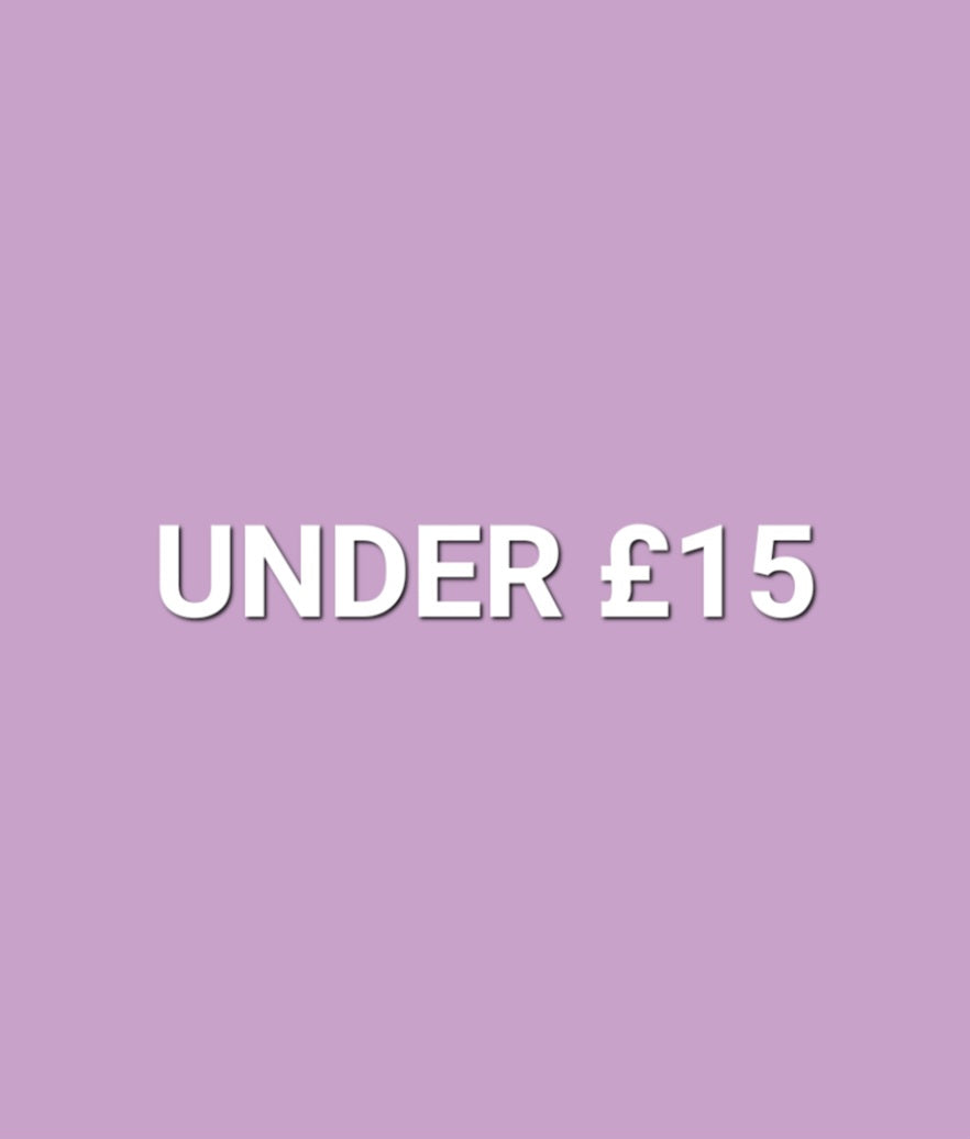 UNDER £15