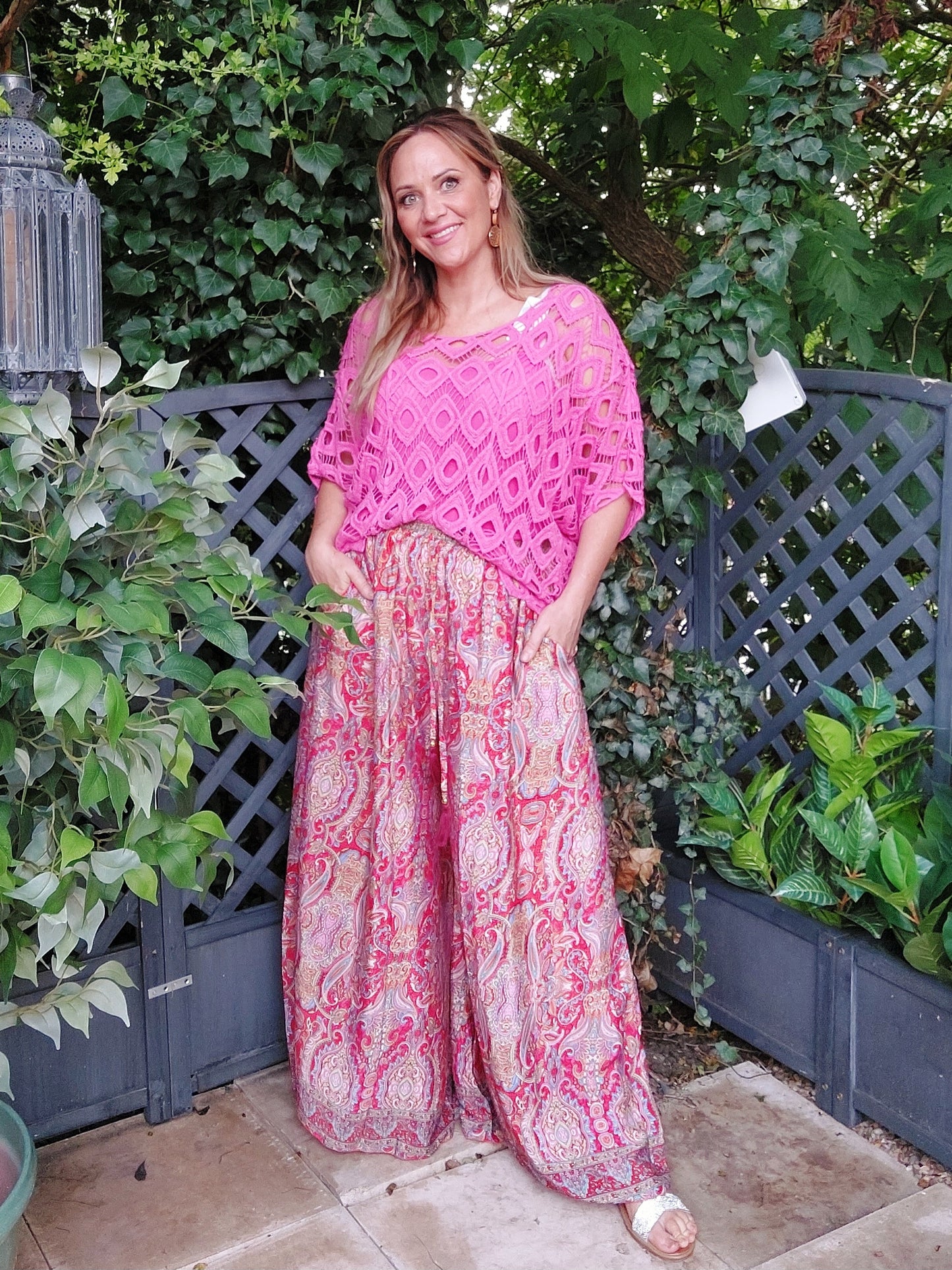 Boho Harem 100%Indian Trousers 8-18