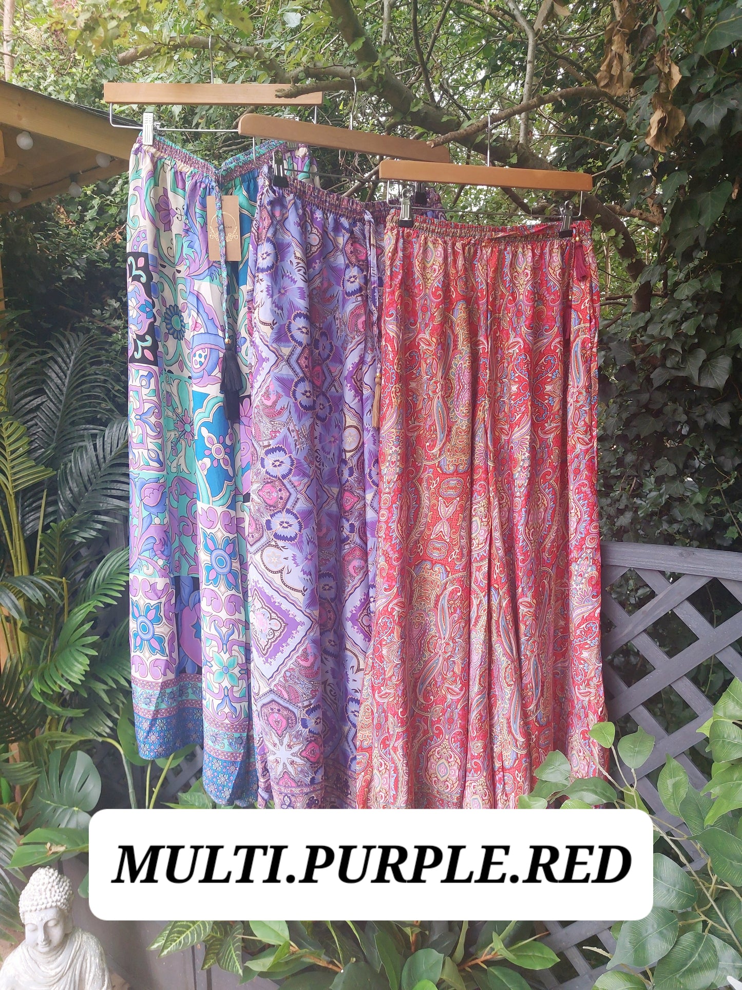 Boho Harem 100%Indian Trousers 8-18