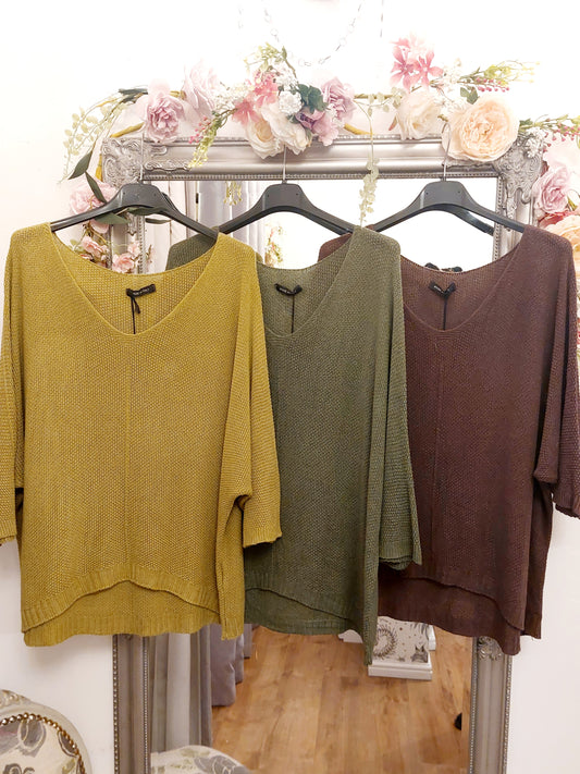 Light weight knit Jumper 8-16   Various Colours