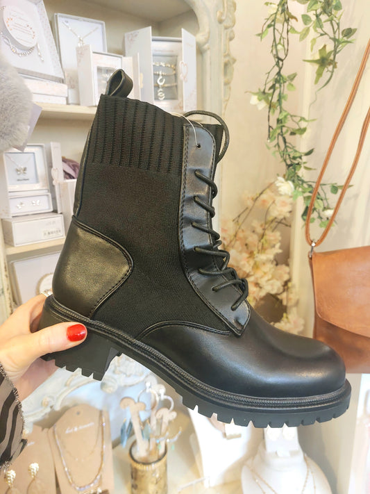 Elasticated Biker Boot 3-8