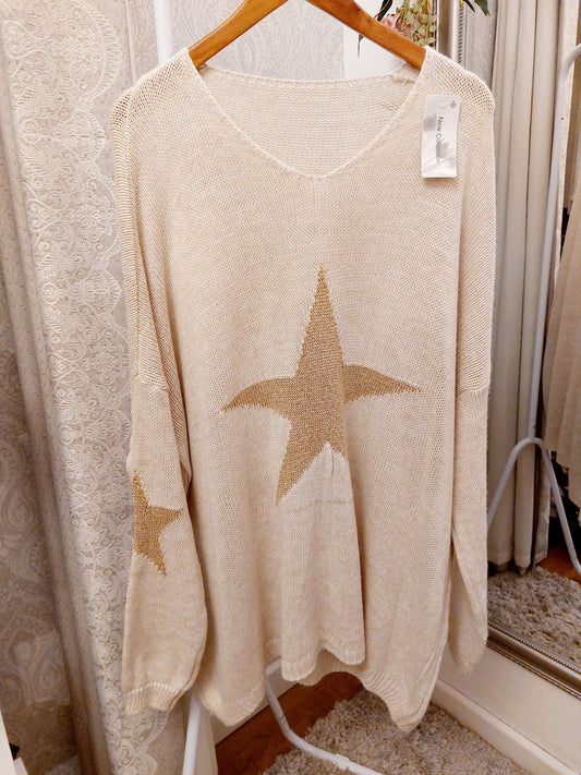 Star Jumper size 16-24