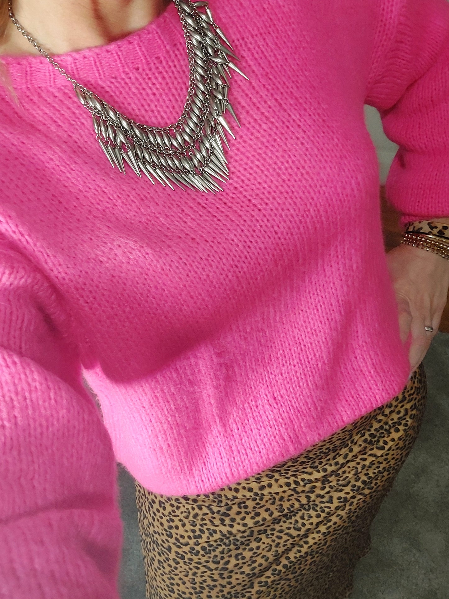Basic Chunky Knit Jumper 8-16