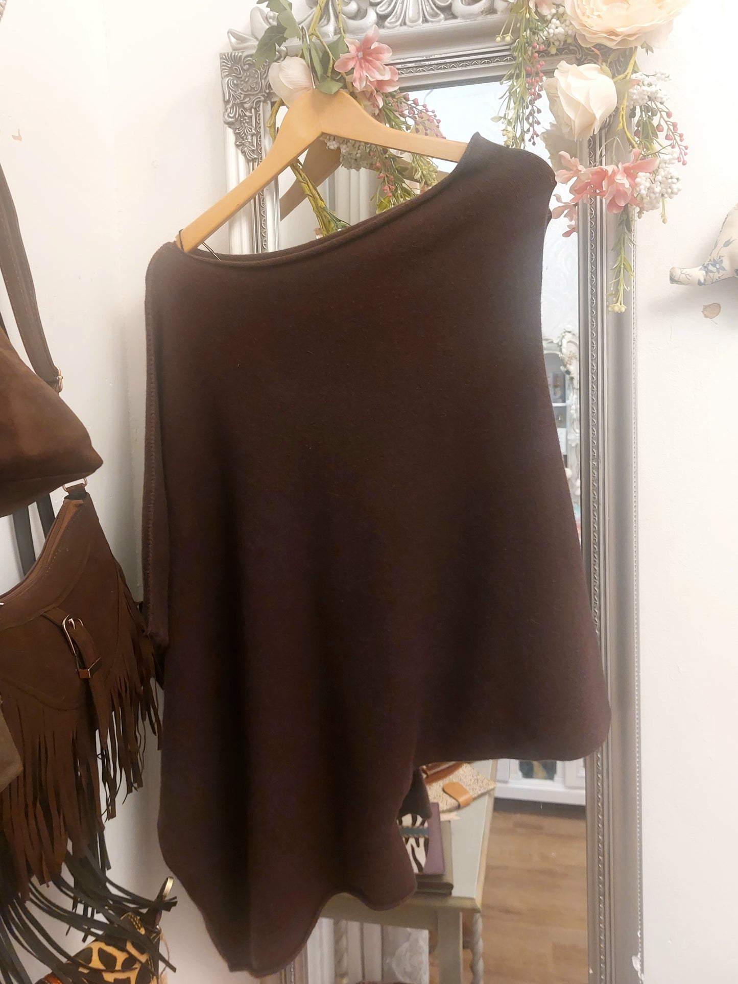 Asymmetric Super Soft Knit Jumper 8-16.              VARIOUS COLOURS