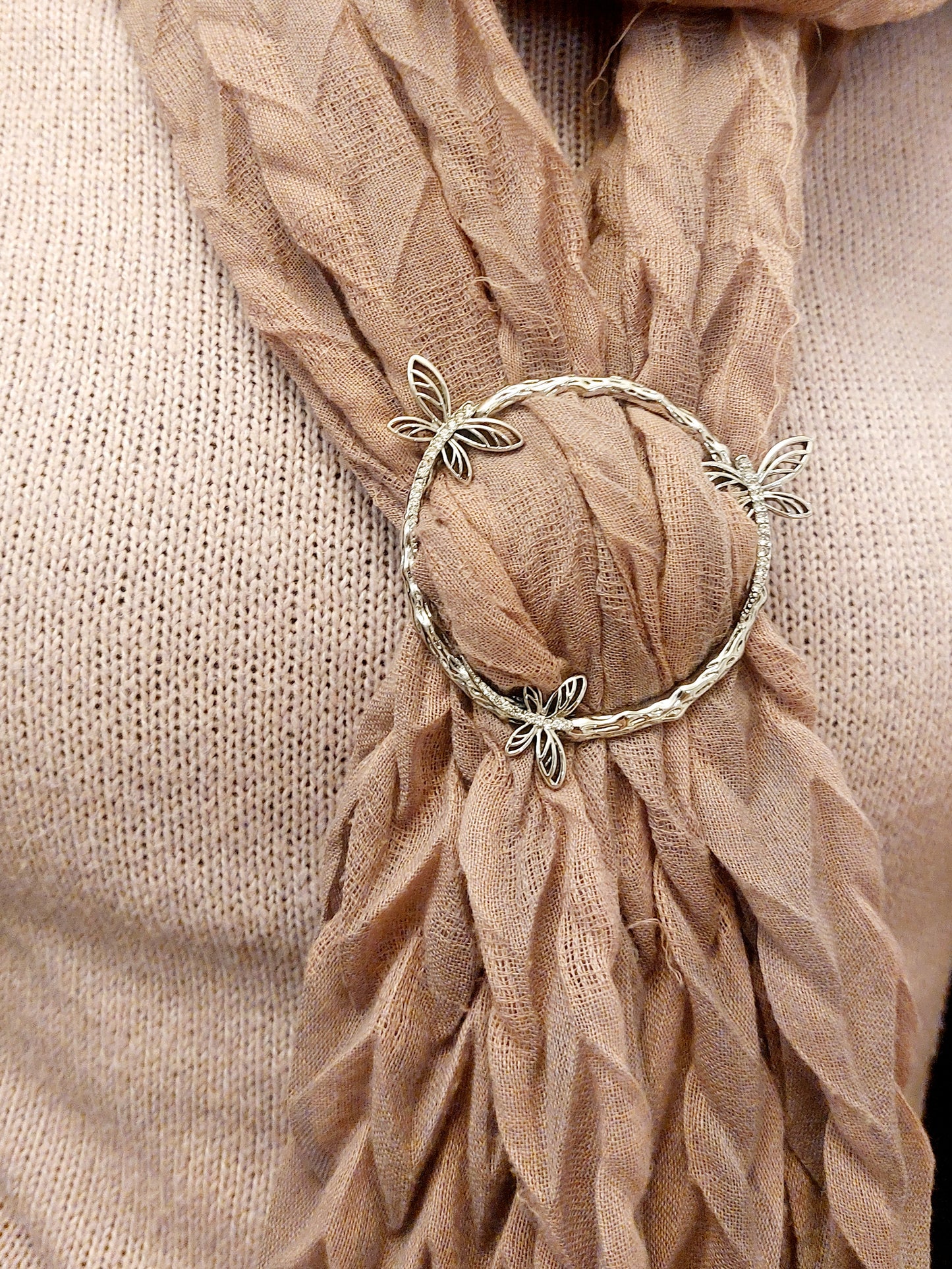 Large Nature Scarf Ring & Gift Box