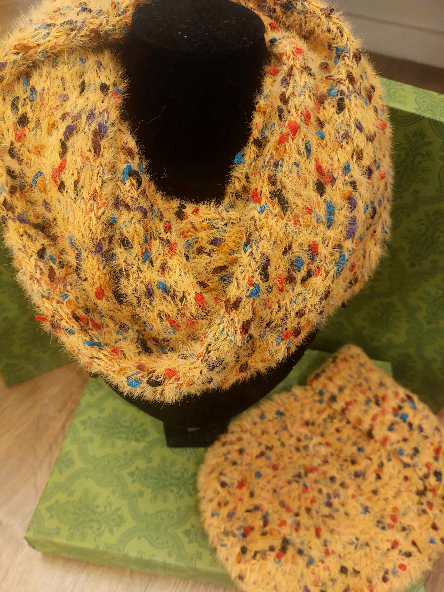 2 Piece Snood & Beanie Set-Various Colours