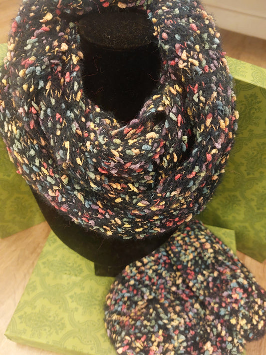 2 Piece Snood & Beanie Set-Various Colours