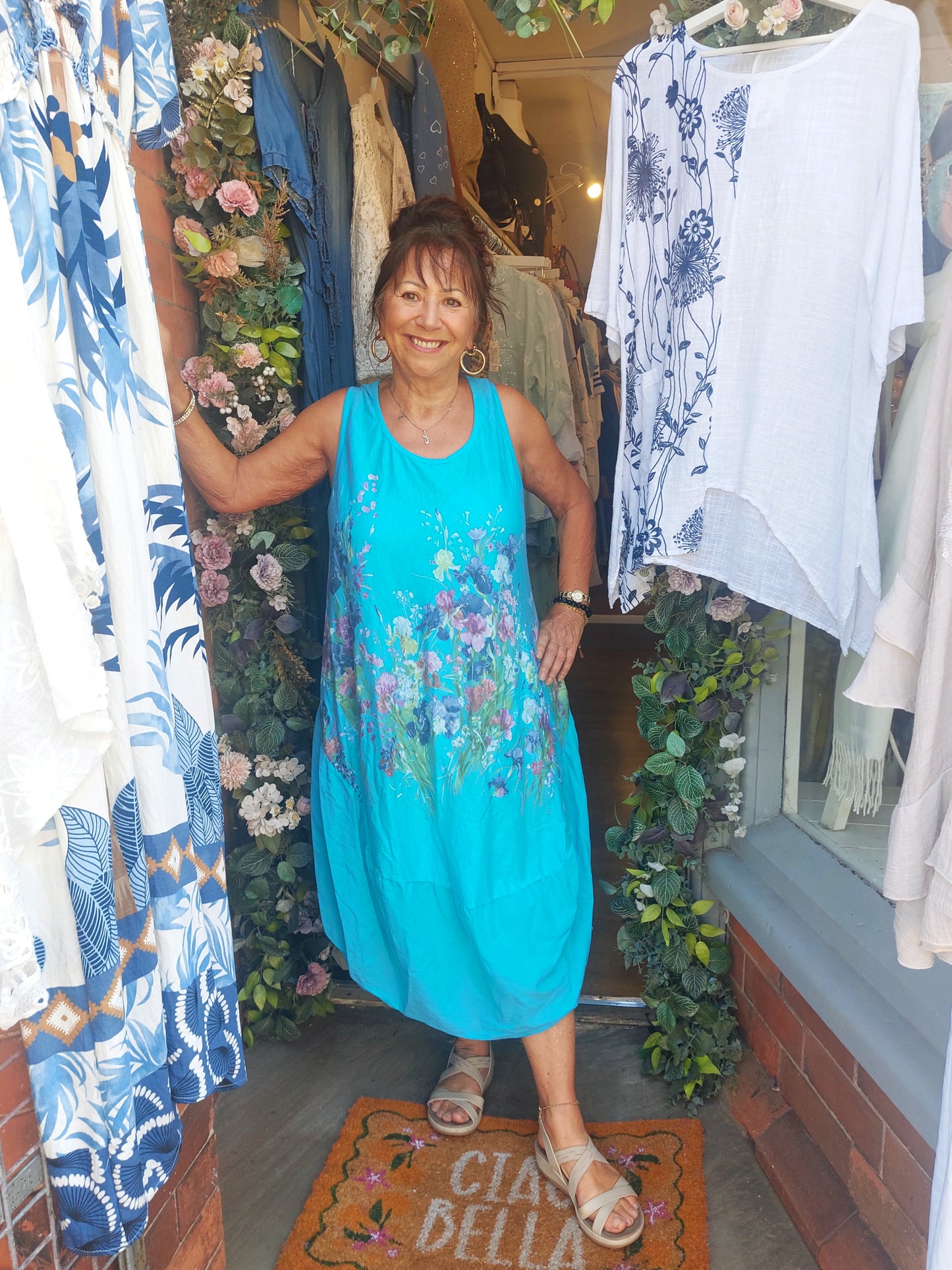 Cocoon Summer Floral Dress 8-16