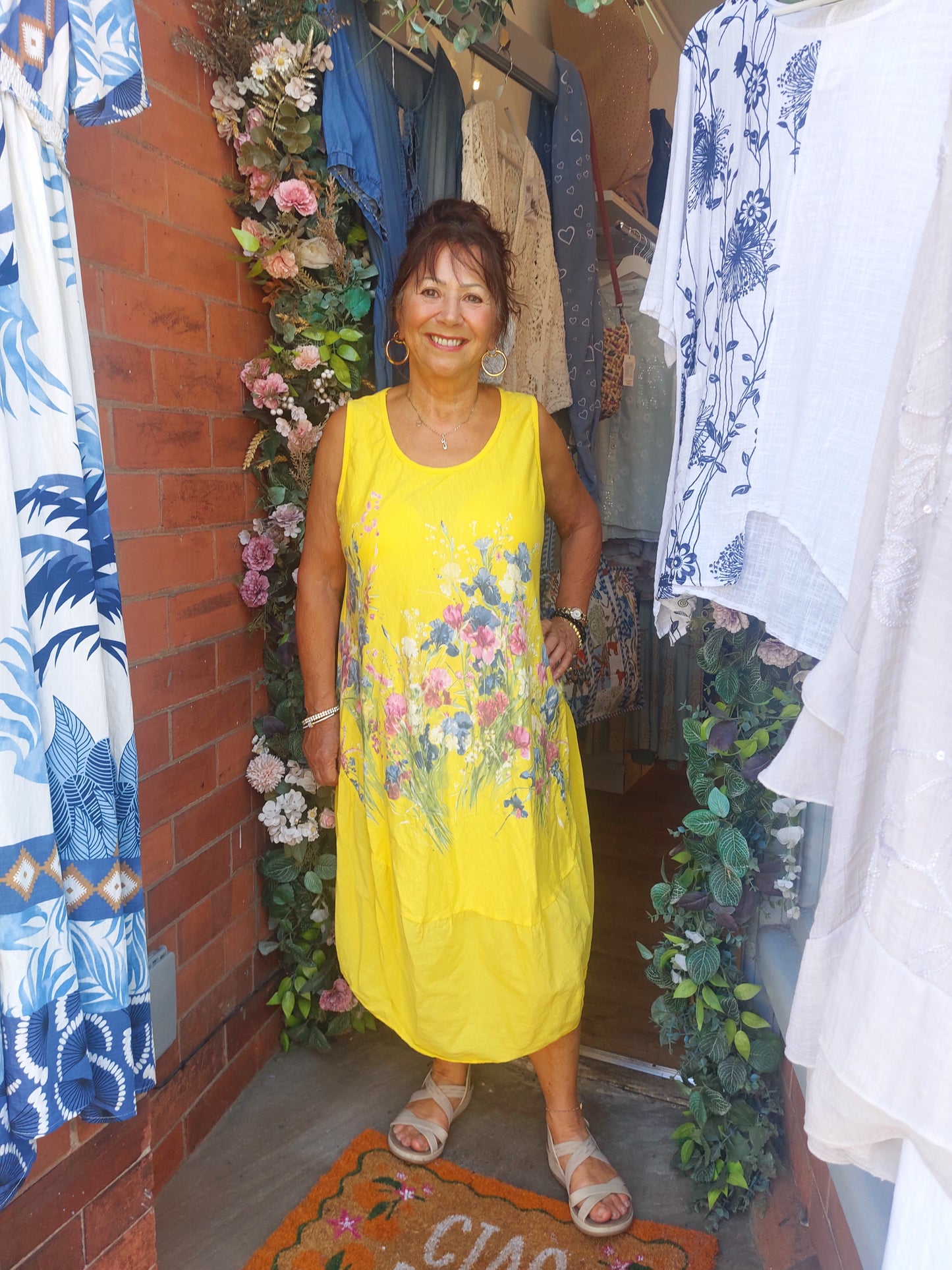 Cocoon Summer Floral Dress 8-16