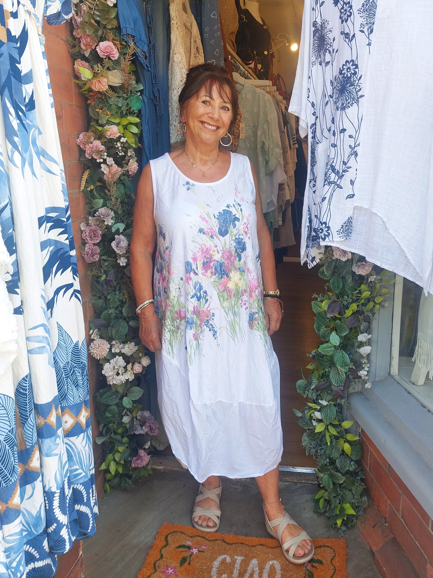 Cocoon Summer Floral Dress 8-16