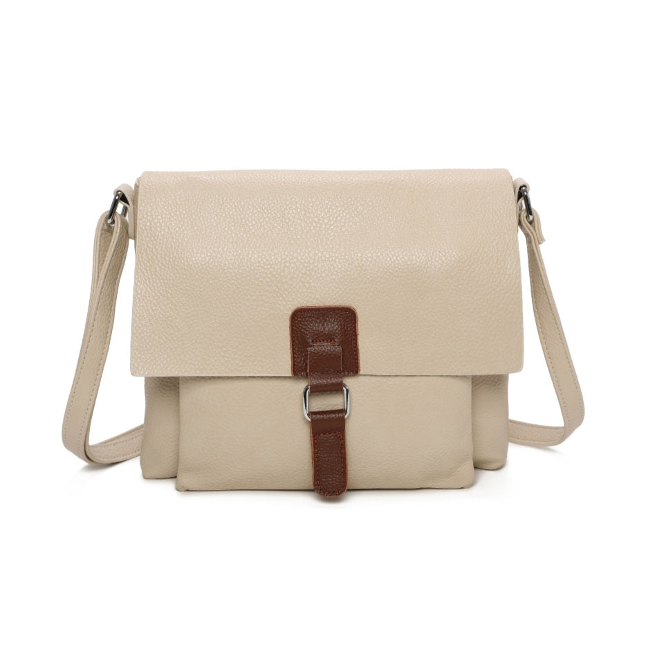 DOUBLE COMPARTMENT Satchel Bag-Various Colours