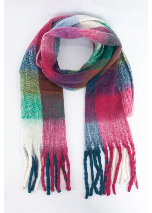 Heavy Weight Scarf-Multi Bright