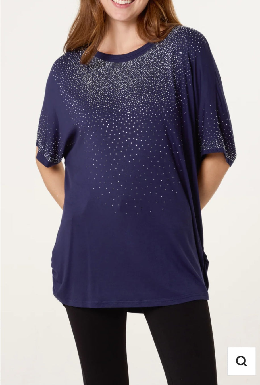 Rhinestone Tshirts-One Size 8-18