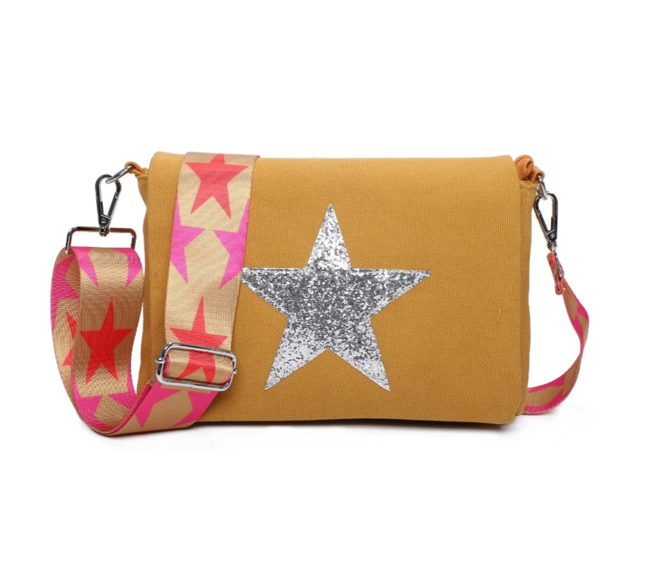 Star Crossbody Bag YELLOW