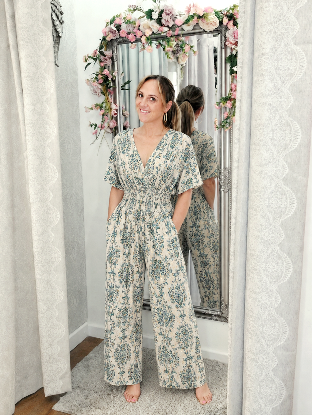 Gold Foil Leaf Magic Jumpsuits- Fit 8-20